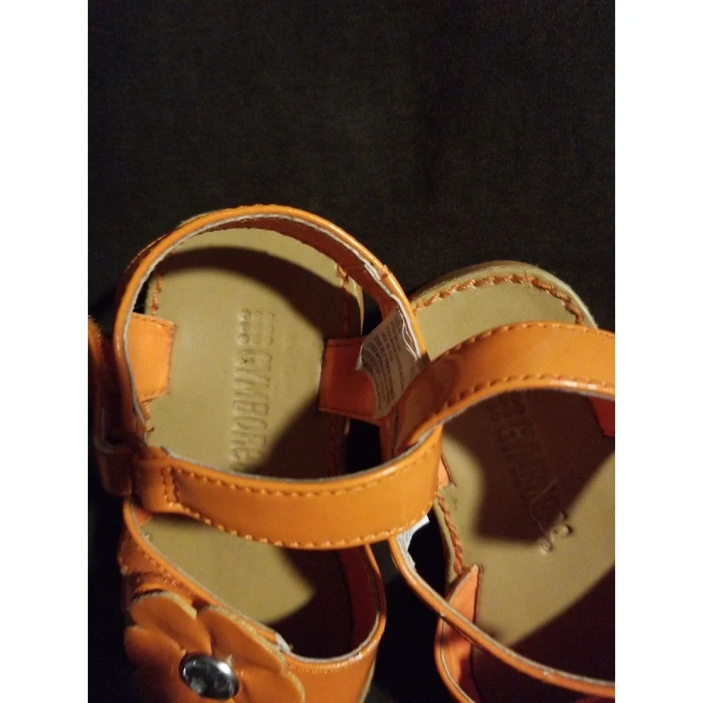 Gymboree tropical bloom sandals‎ 6 little girl